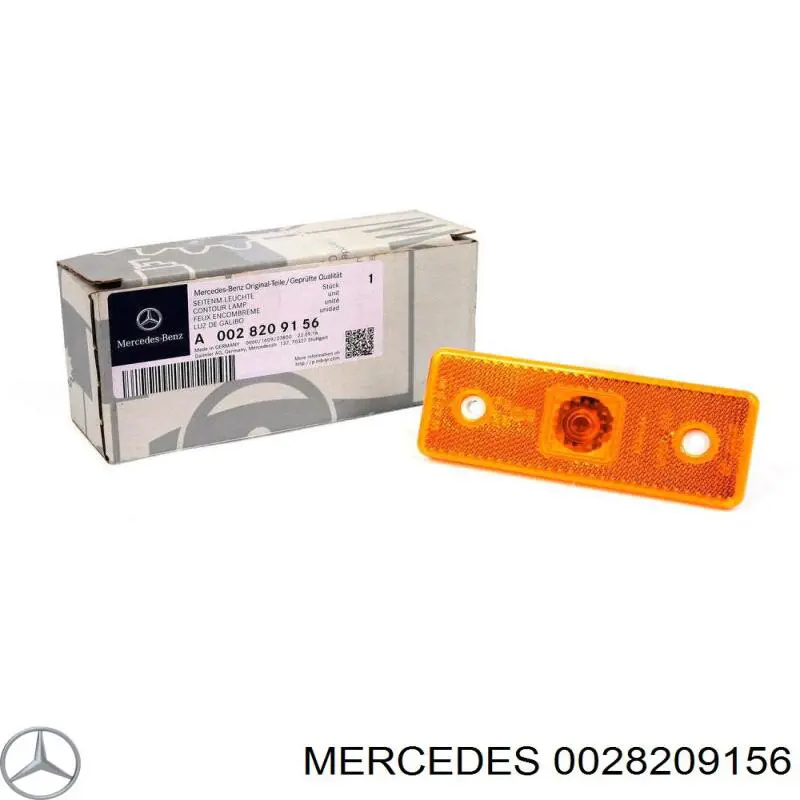 Lampa pozycyjna (kierunkowskaz) Mercedes 0028209156 cena, od 15,30 USD