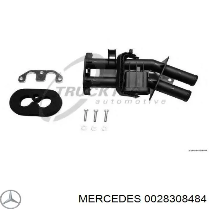 0028308484 Mercedes Zawór nagrzewnicy (ogrzewacza)