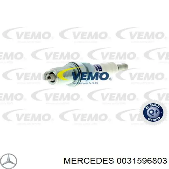 Świeca zapłonowa Mercedes 0031596803 cena, od 5,17 USD