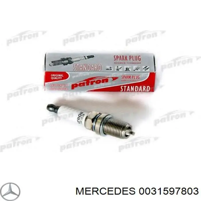 Świeca zapłonowa Mercedes 0031597803 cena, od 5,04 USD