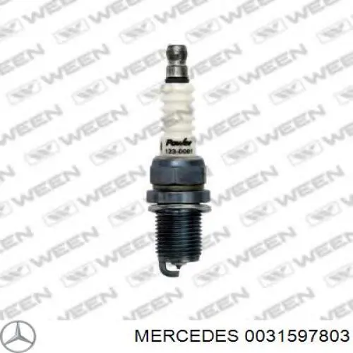 Do koszyka 0031597803 Mercedes Świeca zapłonowa