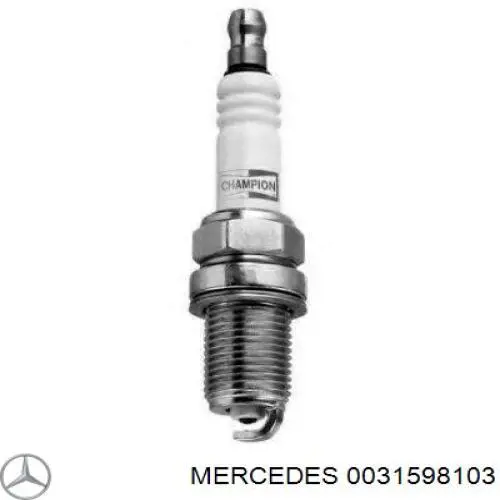 Do koszyka 0031598103 Mercedes Świeca zapłonowa