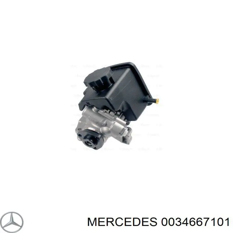 Do koszyka 0034667101 Mercedes Pompa wspomagania hydraulicznego kierownicy