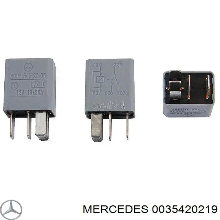 Elektryczne przekaźnik wielofunkcyjne Mercedes 0035420219 cena, od 7,91 USD