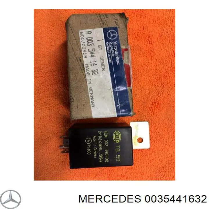 Przekaźnik kierunkowskazów Mercedes 0035441632 cena, od 34,39 USD