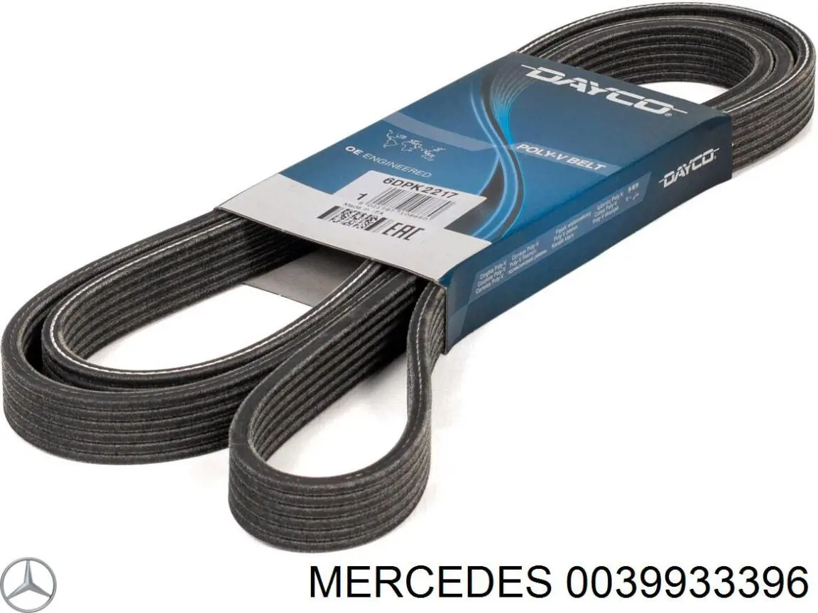 0039933396 Mercedes Pas napędowy mechanizmów