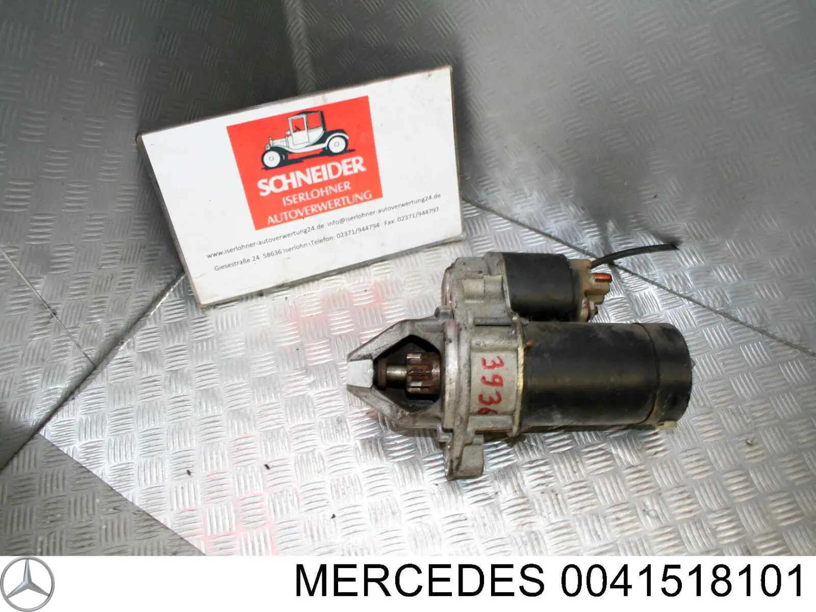 Rozrusznik 0041518101 Mercedes