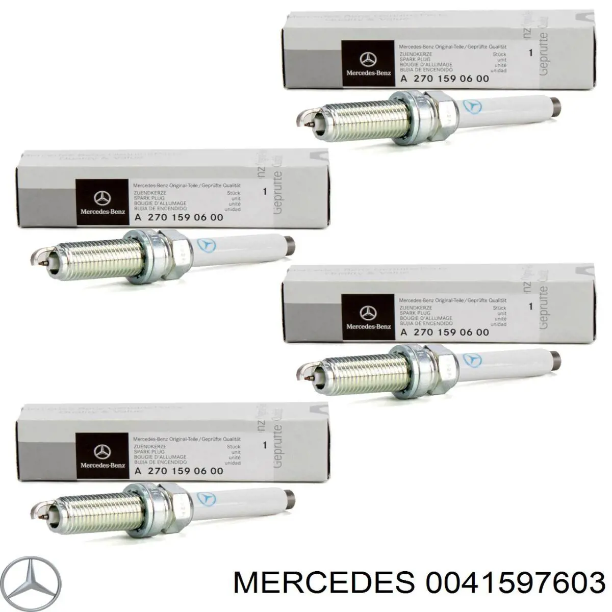 0041597603 Mercedes świeca zapłonowa