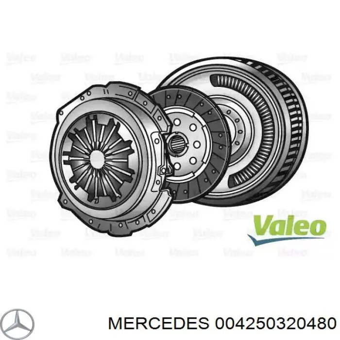 Do koszyka 004250320480 Mercedes Docisk sprzęgła