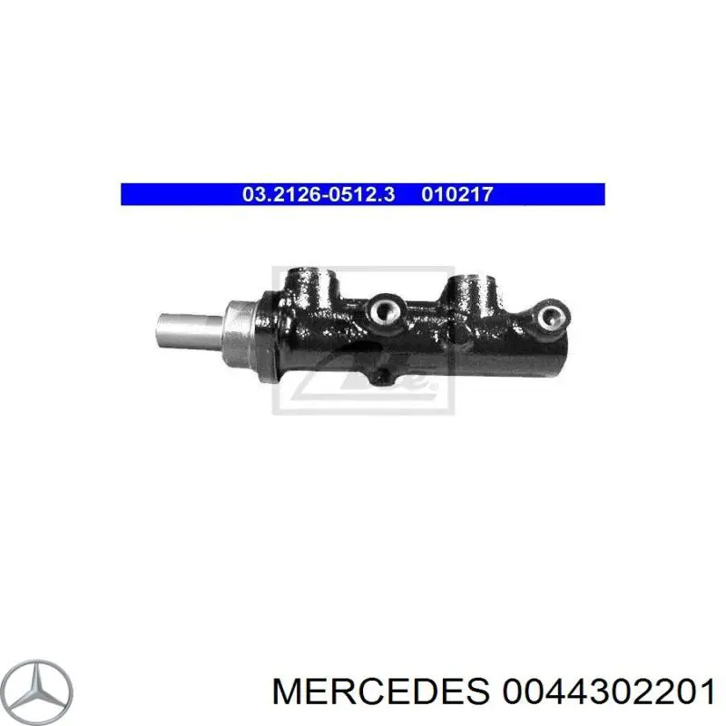 Główny cylinder hamulców Mercedes 0044302201 cena, od 313,72 USD
