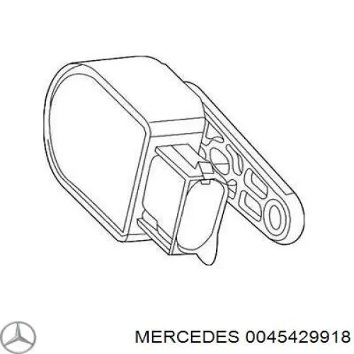 Czujnik poziomowania karoserii tylny Mercedes 0045429918 cena, od 44,00 USD