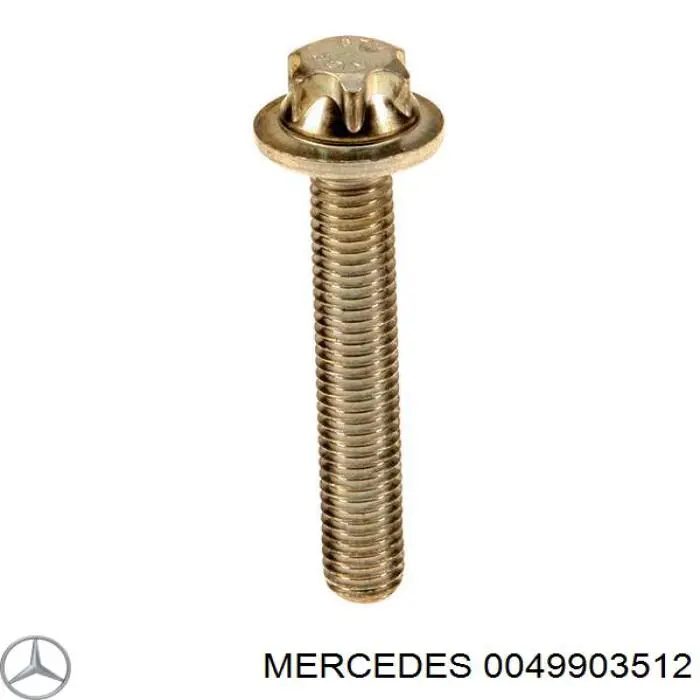 Śruba (nakrętka) mocowania Mercedes 0049903512 cena, od 3,79 USD