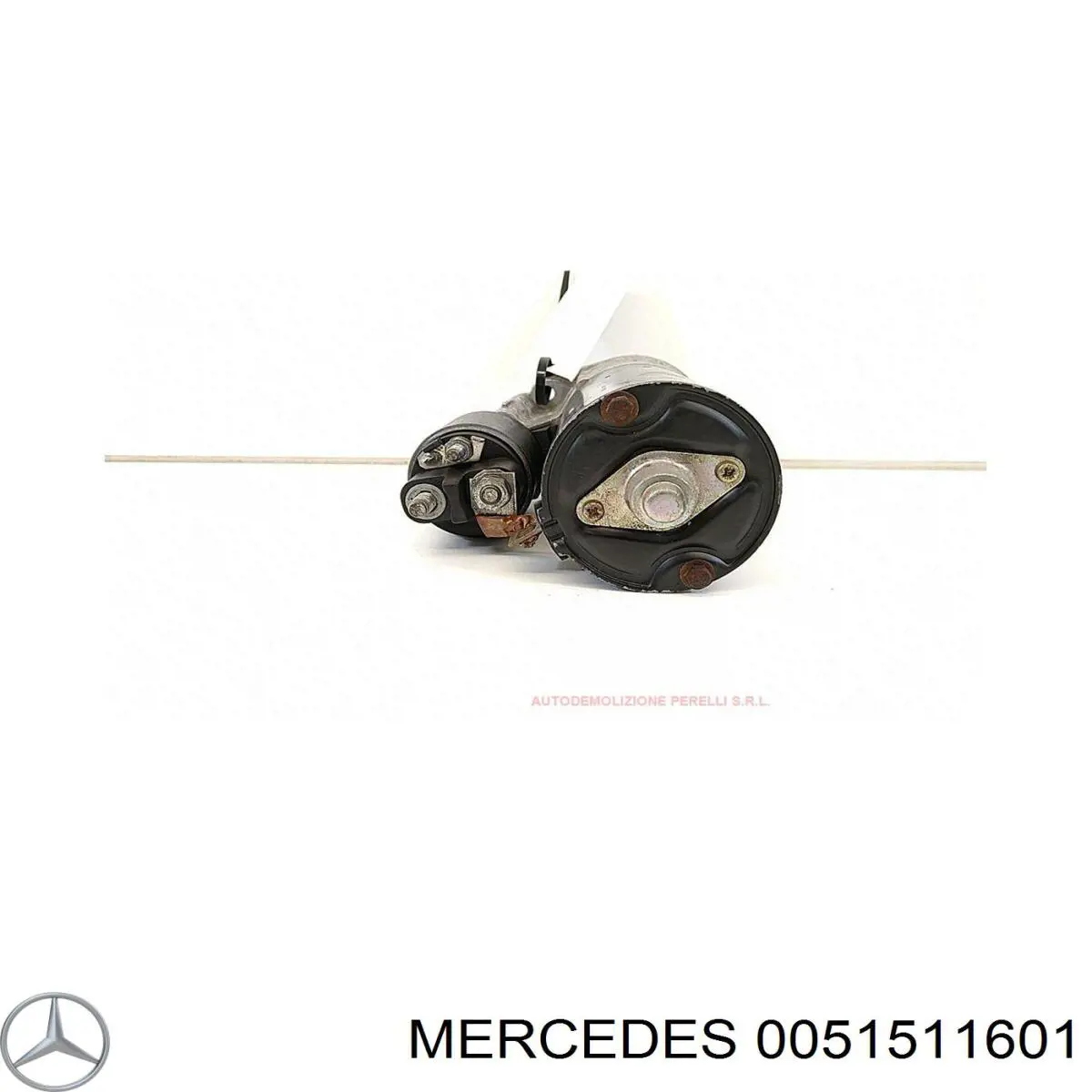 Do koszyka 0051511601 Mercedes Rozrusznik