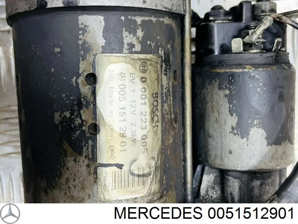 Rozrusznik Mercedes 0051512901 cena, od 94,01 USD