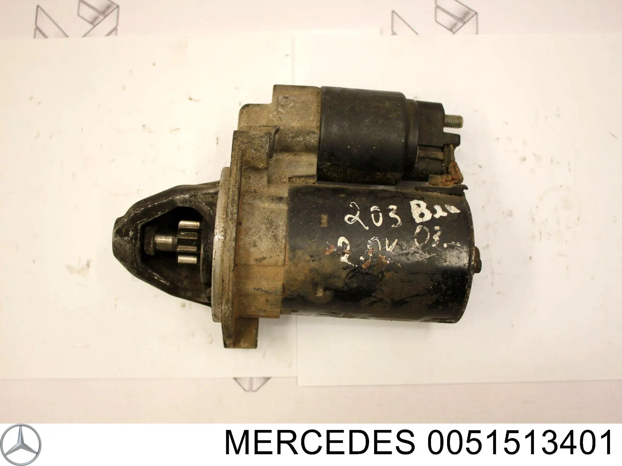 Rozrusznik 0051513401 Mercedes