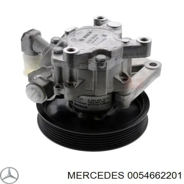 Pompa wspomagania hydraulicznego kierownicy 0054662201 Mercedes