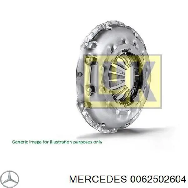 Do koszyka 0062502604 Mercedes Docisk sprzęgła
