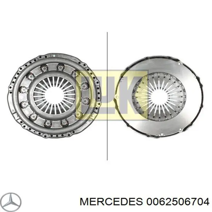 Docisk sprzęgła Mercedes 0062506704 cena, od 281,41 USD
