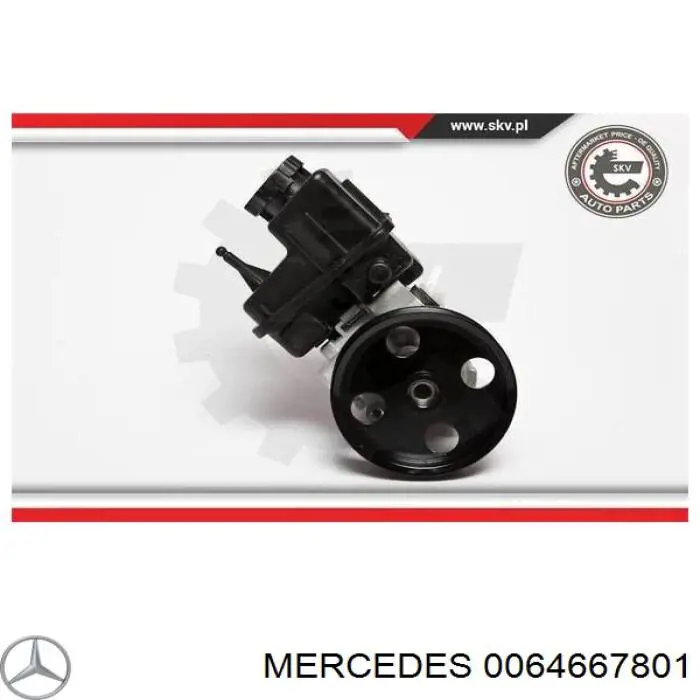 Pompa wspomagania hydraulicznego kierownicy Mercedes 0064667801 cena, od 124,24 USD