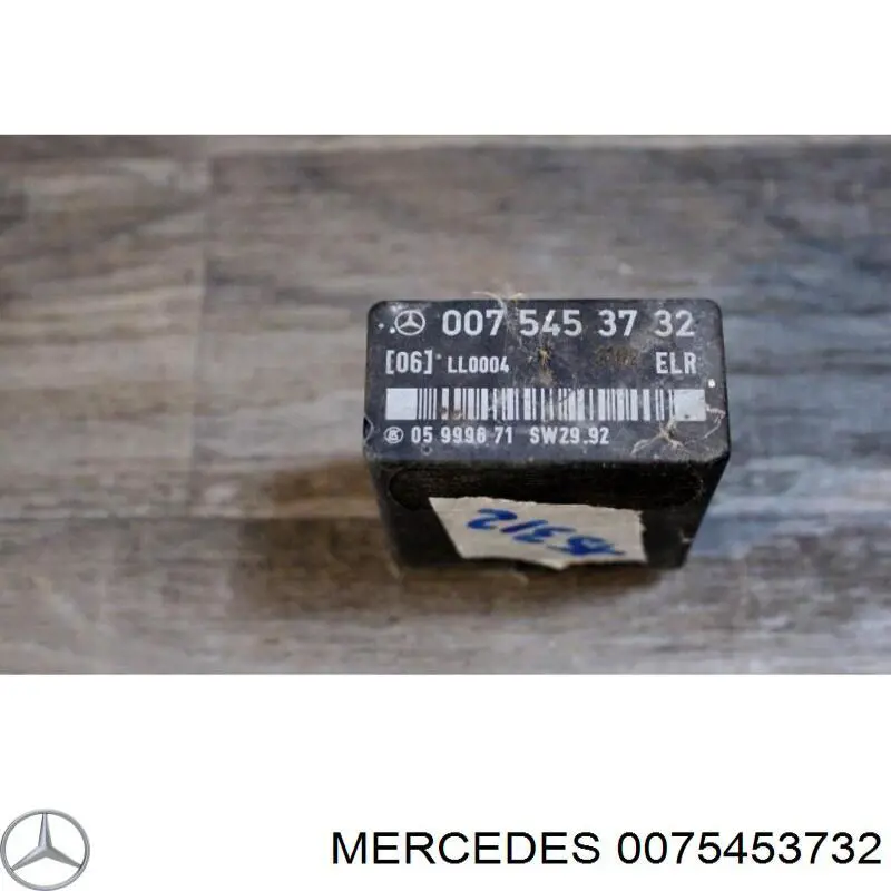 A0075453732 Mercedes stycznik biegu jałowego