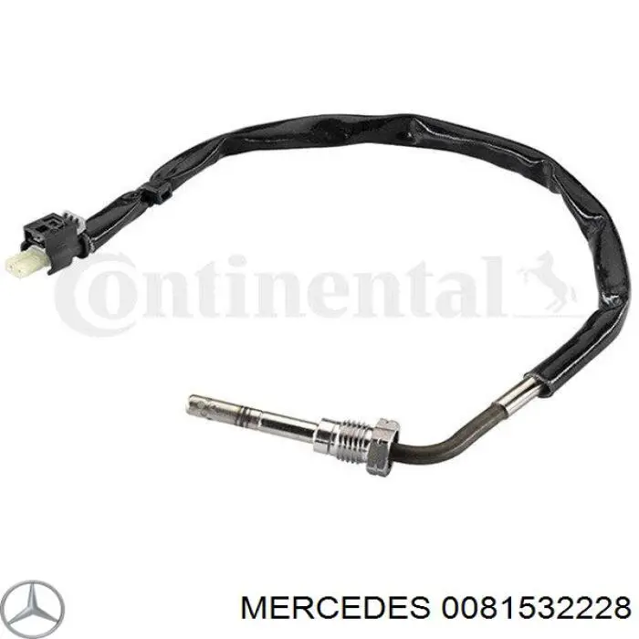 Czujnik temperatury spalin, przed turbiną Mercedes 0081532228 cena, od 36,60 USD