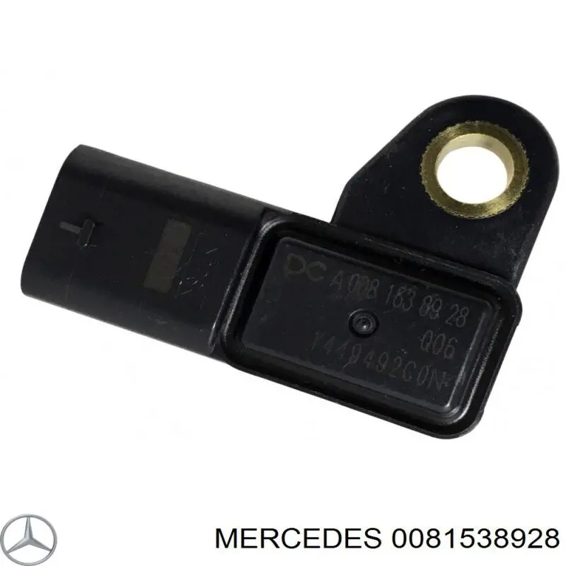 Czujnik ciśnienia doładowania (powietrza w turbinę) Mercedes 0081538928 cena, od 36,80 USD