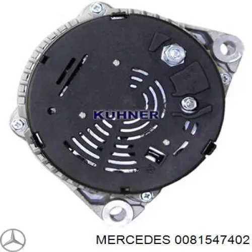 Do koszyka 0081547402 Mercedes Alternator
