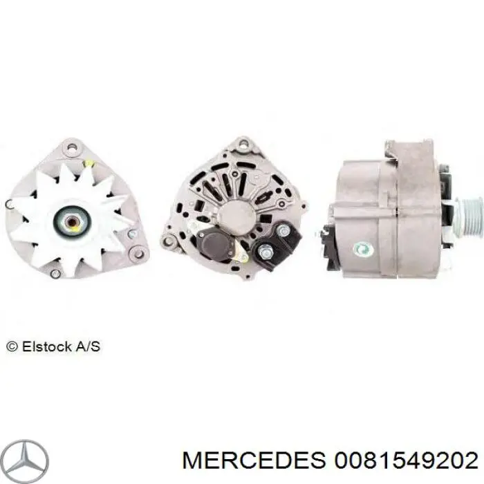 Alternator Mercedes 0081547402 cena, od 225,13 USD