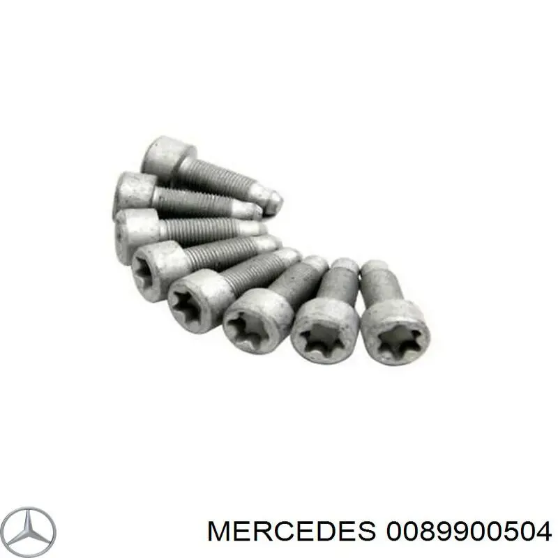 Śruba mocowania koła zamachowego Mercedes 0089900504 cena, od 16,13 USD