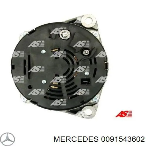 Alternator Mercedes 0091543602 cena, od 162,22 USD
