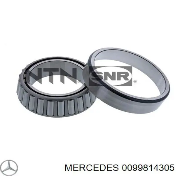 Do koszyka 0099814305 Mercedes Lożysko piasty tylnej
