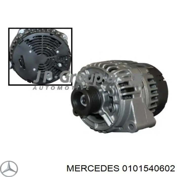 Do koszyka 0101540602 Mercedes Alternator