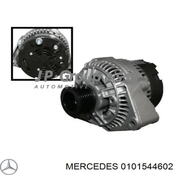 Do koszyka 0101544602 Mercedes Alternator