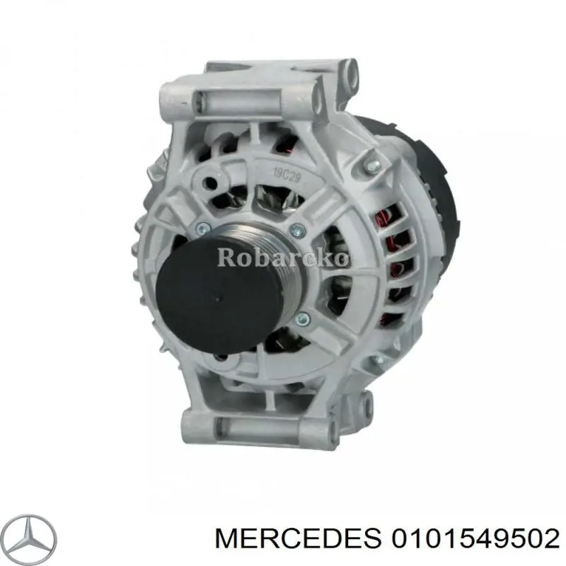 Do koszyka 0101549502 Mercedes Alternator