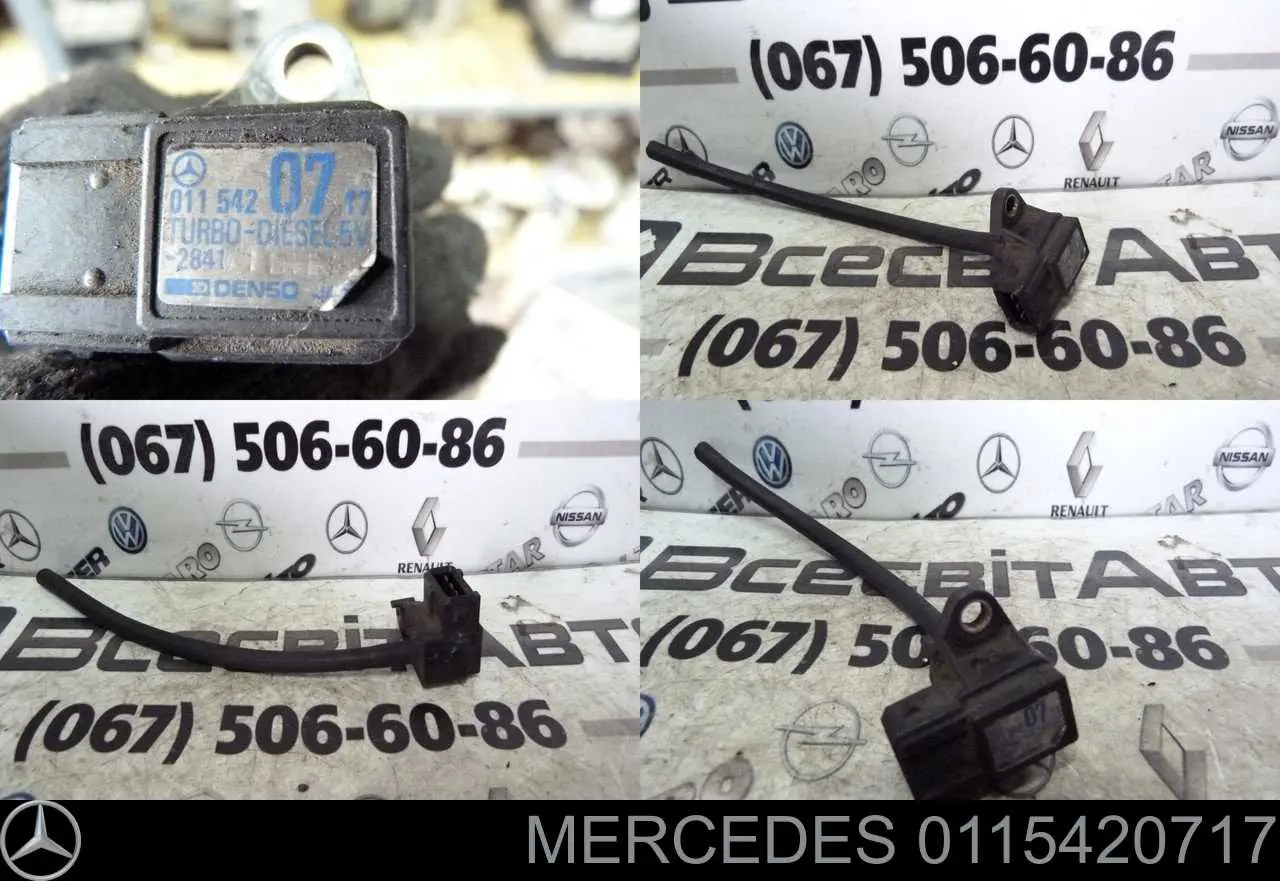 Czujnik ciśnienia w kolektorze ssącym, MAP Mercedes 0115420717 cena, od 26,01 USD
