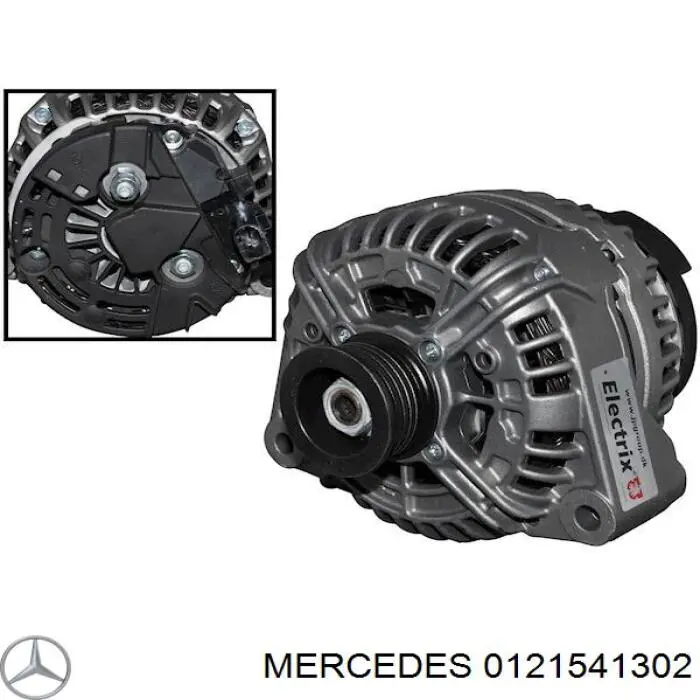 Alternator Mercedes 0121541302