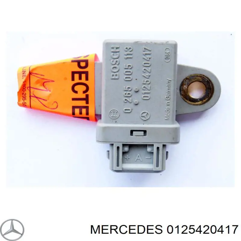 Czujnik przyspieszenia wzdłużnego do Mercedes S (C140)