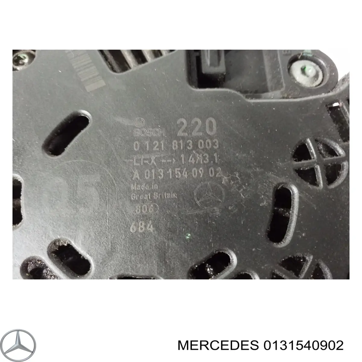 0131540902 Mercedes alternator