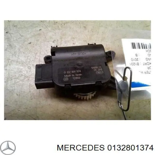0132801374 Mercedes Rezystor (opornik) wentylatora nagrzewnicy (ogrzewana wnętrza) tylny