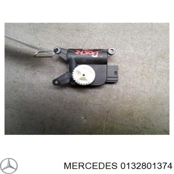 Do koszyka 0132801374 Mercedes Rezystor (opornik) wentylatora nagrzewnicy (ogrzewana wnętrza) tylny