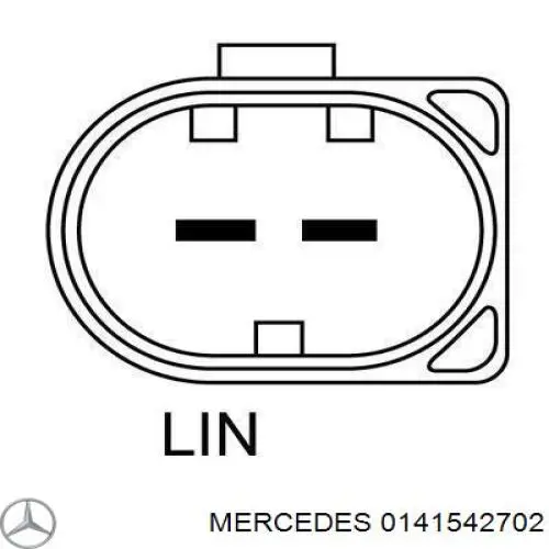 Do koszyka 0141542702 Mercedes Alternator