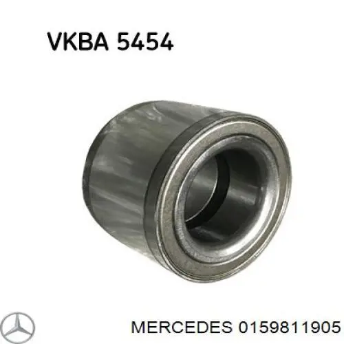 0159811905 Mercedes Łożysko piasty przedniej