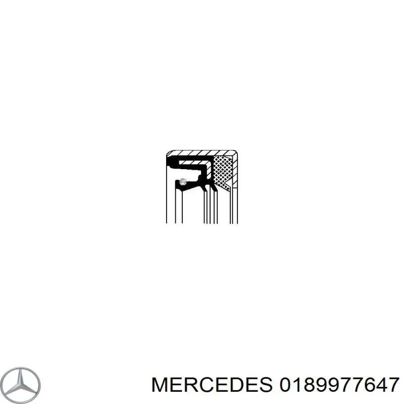 Do koszyka 0189977647 Mercedes Uszczelniacz reduktora mostu tylnego
