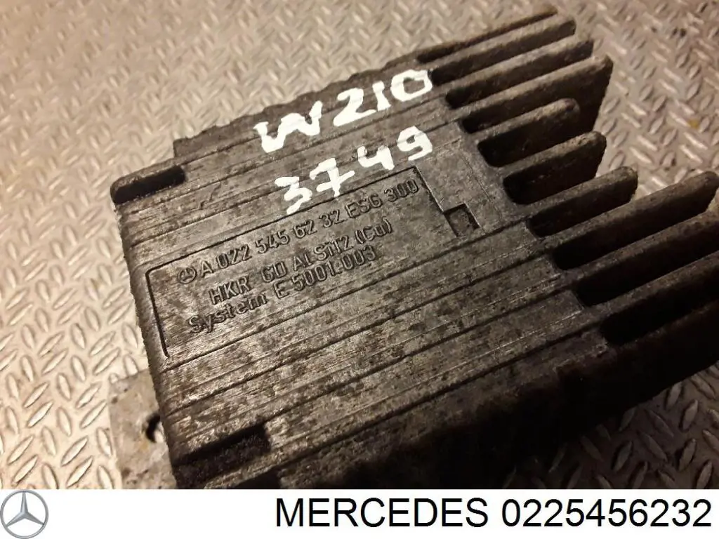 0225456232 Mercedes Regulator obrotów wentylatora (sterownik)