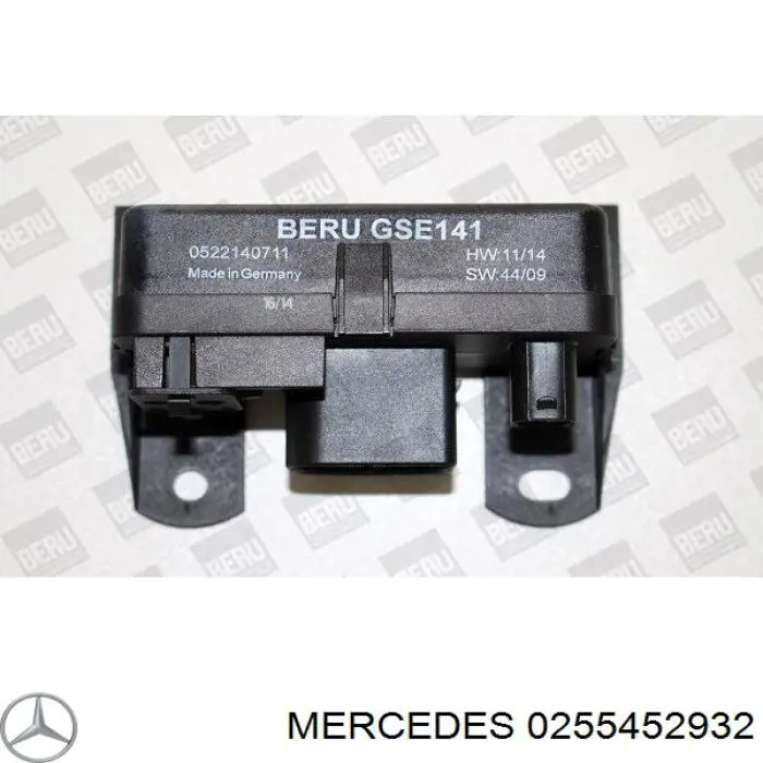 Przekaźnik świec żarowych Mercedes 0255452932 cena, od 101,82 USD