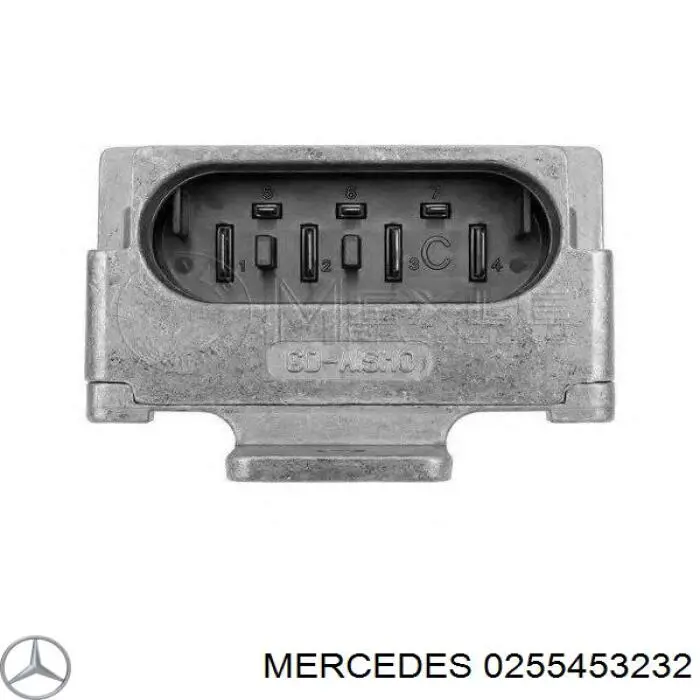 0255453232 Mercedes Regulator obrotów wentylatora (sterownik)