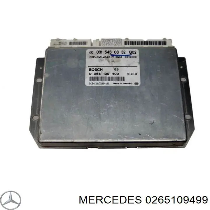 0265109499 Mercedes sterownik esp