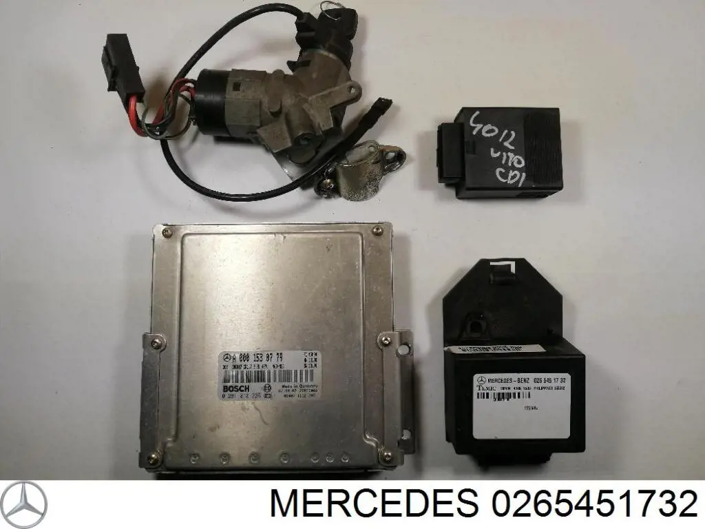 Do koszyka 0265451732 Mercedes Sterownik immobilizera
