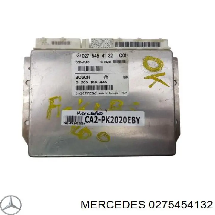 0275454132 Mercedes sterownik esp