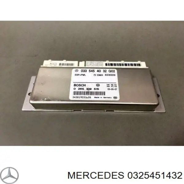 Sterownik automatycznej skrzyni biegów elektroniczny Mercedes 0325451432 cena, od 97,05 USD